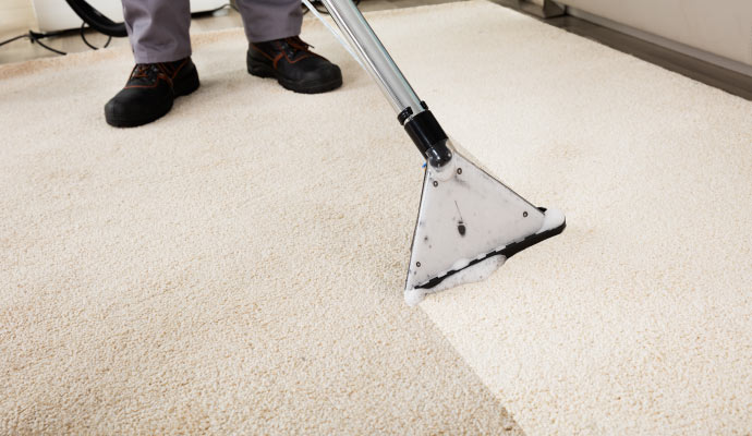 Carpet dry cleaning