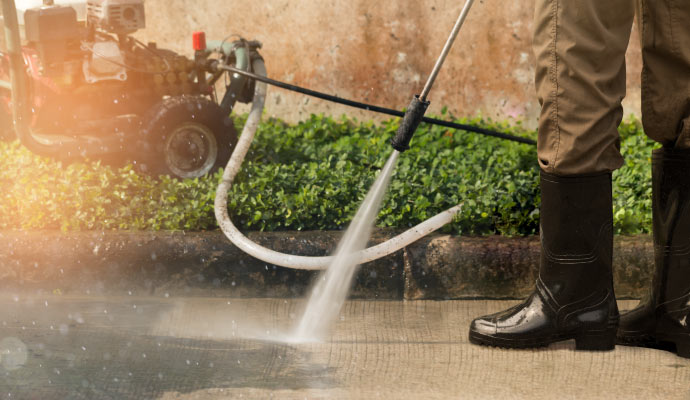 Pressure cleaning