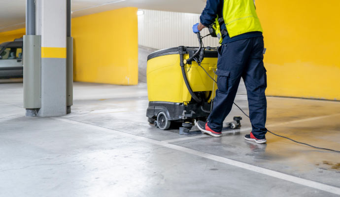 Driveway cleaning