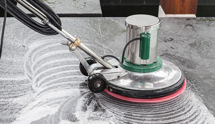 Concrete cleaning
