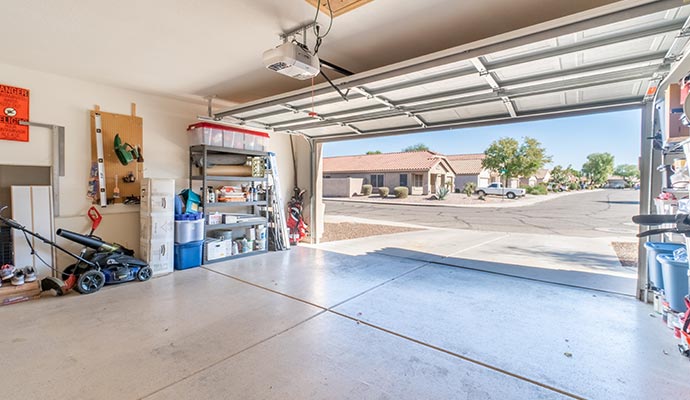 Clean garage