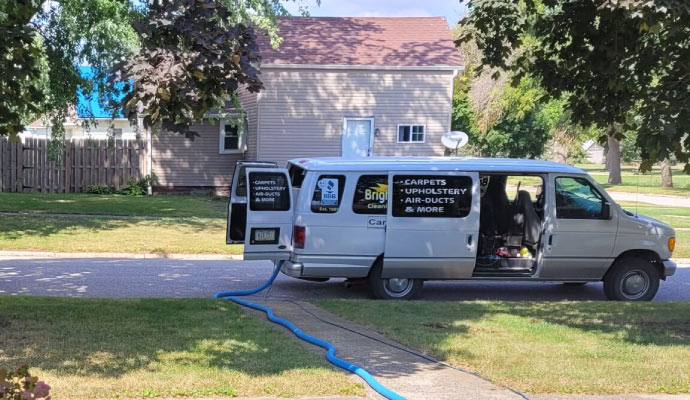  Bright & Sunny Clean Care service vehicle