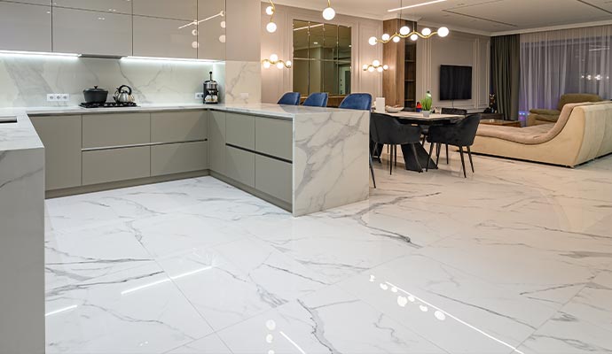 Marble tile