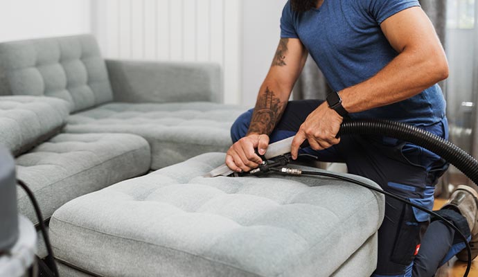 Professional furniture cleaning